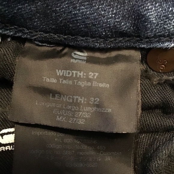 G-Star Raw Restored Denim Jeans. Size 27 Mid-Rise Skinny - Picture 8 of 13